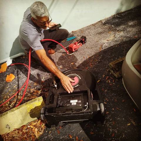 Astro Plumbing Services team at work, photo 2